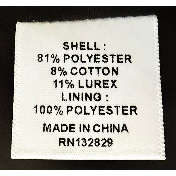 Lovers + Friends Pauline Jacket Cropped Black Metallic Gold Polka Dots Going Out - Picture 13 of 14